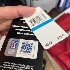 PGA Tour Black and White Official Tags